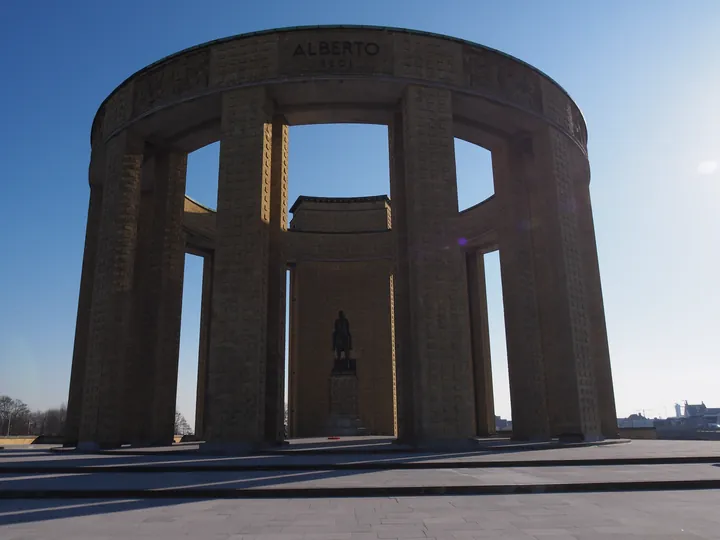 Koning Albert I-monument in Nieuwpoort (België)